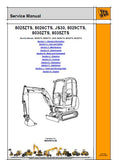 JCB JS30 Compact Excavator Service Repair Manual SN: 2305191 to 2307191