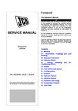 JCB JCB140 Excavator Service Repair Manual (S/N: 2575981 and up)