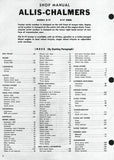 Allis Chalmers D-19 and D-19 Diesel Tractor Service Repair Manual