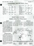 Allis Chalmers MODELS 210 Tractor Service Repair Manual
