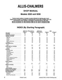Allis Chalmers Models 5030 Tractor Service Repair Manual