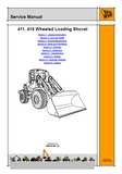 JCB 416 WHEELED LOADER Service Repair Manual SN：529000