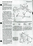 Allis Chalmers Models 180 Tractor Service Repair Manual
