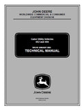 John Deere 4x2 and 4x6 Gator Utility Vehicle Service Repair Manual (TM1518)