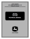 John Deere 250 Skid Steer Loader Service Repair Manual