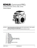Kohler Command PRO ECH630-ECH680 Service Repair Manual