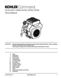 Kohler Command CH18-CH25 Service Repair Manual