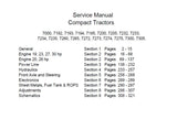 Cub Cadet 7300 Compact Tractor Service Repair Manual