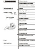 Liebherr LR 622 LR622 Crawler Loader Series 2 Litronic Service Repair Manual
