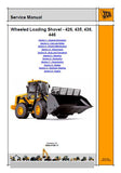 JCB 437 Wheeled Loading Shovel Service Repair Manual SN: 533001
