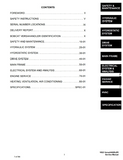 Bobcat V623 VersaHANDLER Telescopic Forklift Service Repair Manual S/N: 367211001 - 367213000