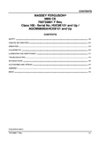 Massey Ferguson 9895 CE Combine Operator’s manual