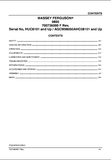 Massey Ferguson 9895 Combine Operator’s manual