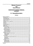 Massey Ferguson 9895 Rotary Combine Service Repair Manual (EFFECTIVE S/N HUC8101 AND LATER)