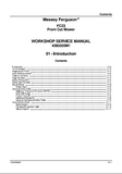 Massey Ferguson FC23 Front Cut Mower Service Repair Manual