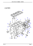 Massey Ferguson MF 16 / 16 PLOT COMBINE Parts Catalogue Manual