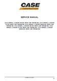 CASE 621G WHEEL LOADER XR-EH, NEW CAB TIER4B NA Wheel Loader Service Repair Manual North America Engine F4HFE613W*B002
