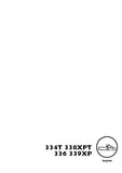 Husqvarna 334T Chainsaw Service Repair Manual
