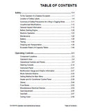 Daewoo Doosan Solar 140W-V Wheel Excavator Operator and Maintenance manual
