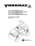 JCB VIBROMAX 355 Tandem Roller Service Repair Manual