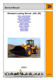 JCB 446 Wheeled Loading Shovel Service Repair Manual from 540013