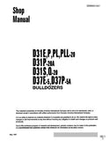 Komatsu D31PL-20 Dozer Bulldozer Service Repair Manual