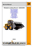 JCB 434S Wheeled Loading Shover Service Repair Manual (434S: From machine 1244000)