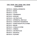 CASE IH DX40 Tractor Service Repair Manual