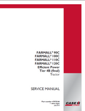 CASE IH FARMALL 110C Efficient Power Tier 4B (final) Tractor Service Repair Manual
