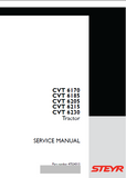 STEYR CVT 6205 Tractor Service Repair Manual