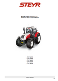 STEYR CVT 6205 Tractor Service Repair Manual