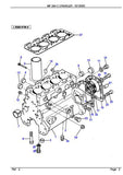 Massey Ferguson MF 294 C CRAWLER Parts Catalogue Manual