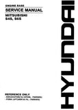 Mitsubishi S6S Diesel Engine Service Repair Manual