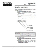 Toyota 7BWS10 Electric Walkie Low-Lift Pallet Truck Service Repair Manual