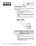 Toyota 7BWS10 Electric Walkie Low-Lift Pallet Truck Service Repair Manual