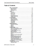 TOYOTA 7BPUE15 High Level Orderpicker Service Repair Manual