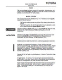 Toyota 6HBW20 Electric Pallet Jack Walkie Walk Service Repair Manual