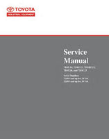 TOYOTA 7BDRU15 Reach Lift Truck Service Repair Manual
