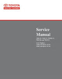 TOYOTA 7BDRU15 Reach Lift Truck Service Repair Manual
