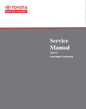 Toyota 6HBW23 Electric Walkie Pallet Jack Service Repair Manual