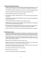 Takeuchi TB025 Compact Excavator Operator manual
