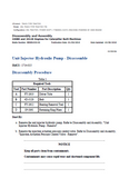 Caterpillar Cat D8L TRACK-TYPE TRACTOR Dozer Bulldozer (Prefix 7YB) Service Repair Manual (7YB00001-01572)