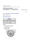 Caterpillar Cat D8N TRACK-TYPE TRACTOR Dozer Bulldozer (Prefix 1XJ) Service Repair Manual (1XJ00001 and up)