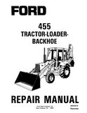 Ford 455 Tractor Loader Backhoe Service Repair Manual