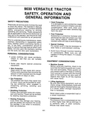 Ford 9030 Bidirectional Tractor Service Repair Manual