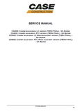 CASE CX490D Tier 4B (final) Crawler Excavator Service Repair Manual