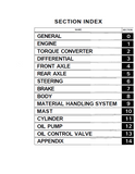 Toyota 52-6FGCU30 Forklift Service Repair Manual