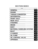 Toyota 42-6FGCU25 Forklift Service Repair Manual