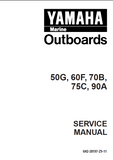 YAMAHA 70BETO, 70TR OUTBOARD Service Repair Manual X: 731262 -