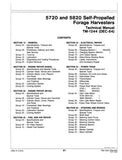 John Deere 5820 Self-Propelled Forage Harvesters Service Repair Manual (tm1244)